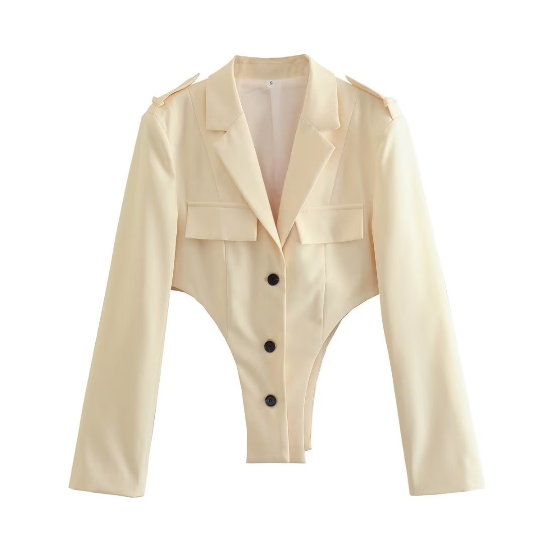 Beige Suit