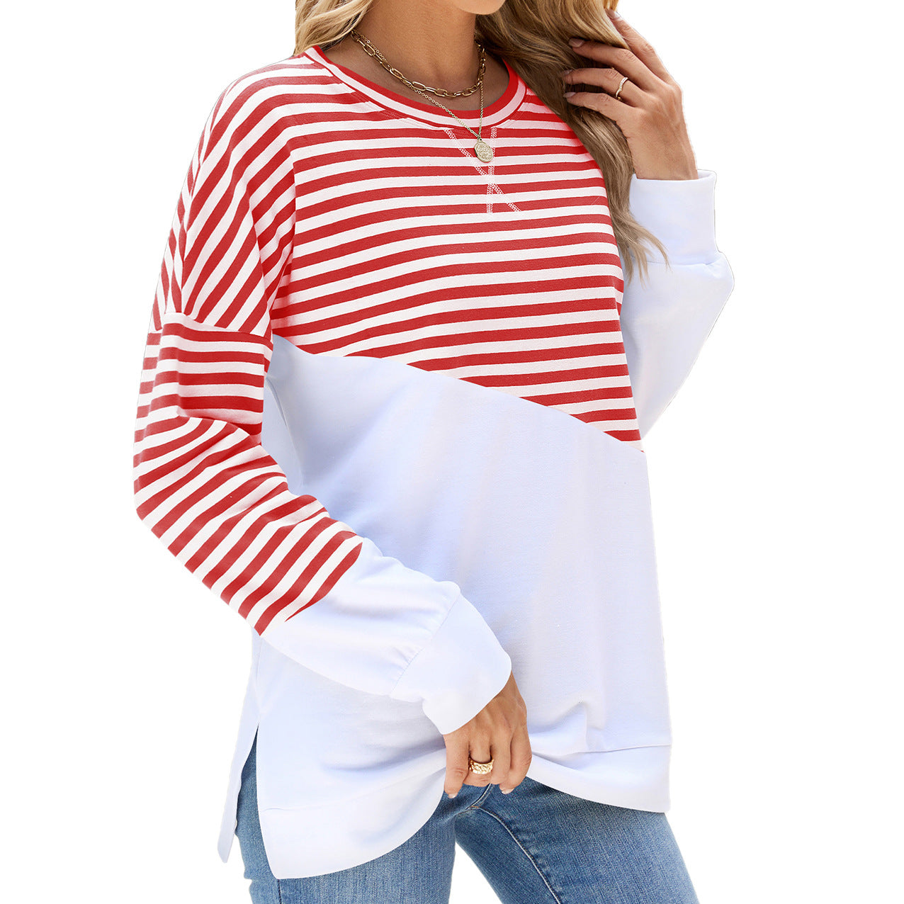 Red and white stripes