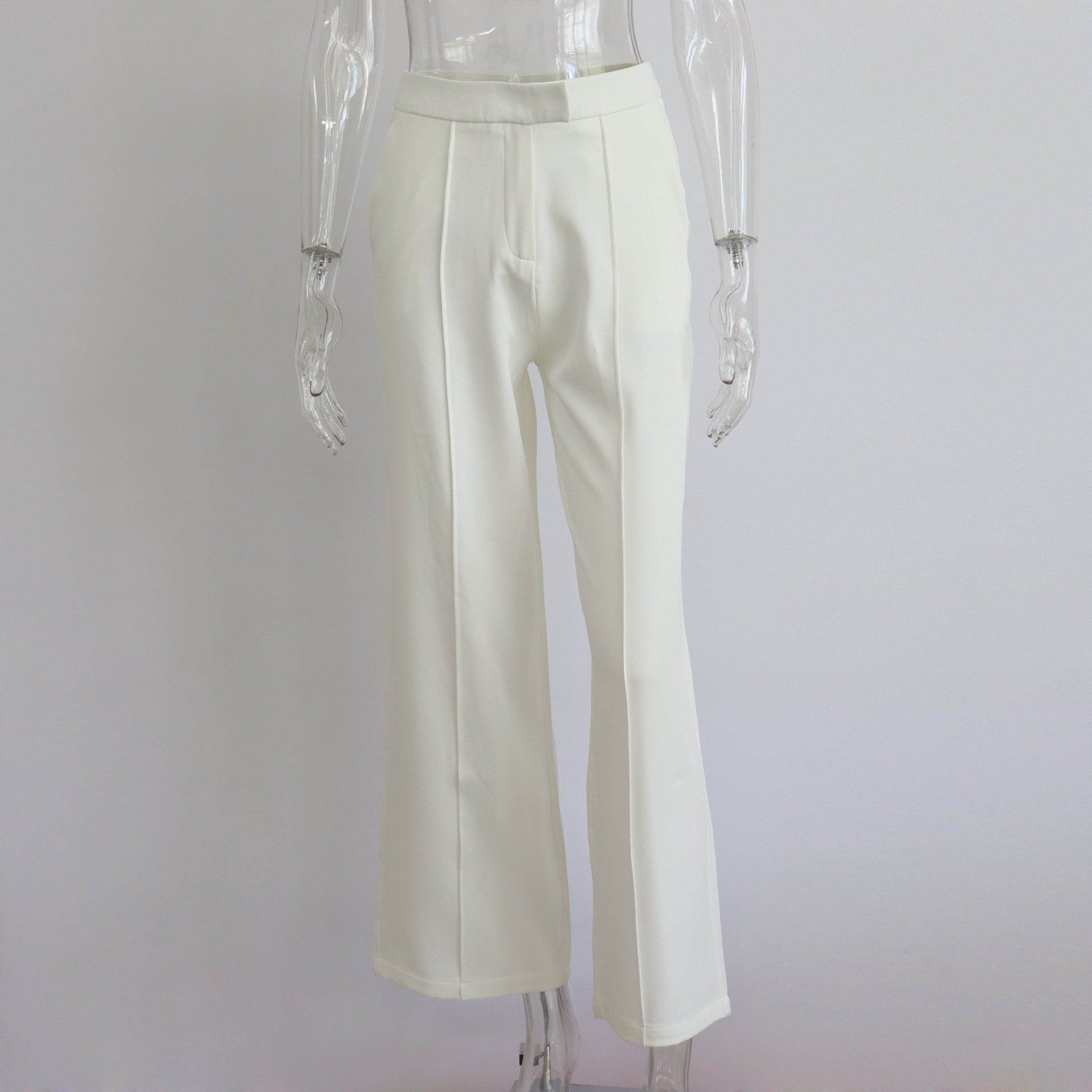 White Suit Pants