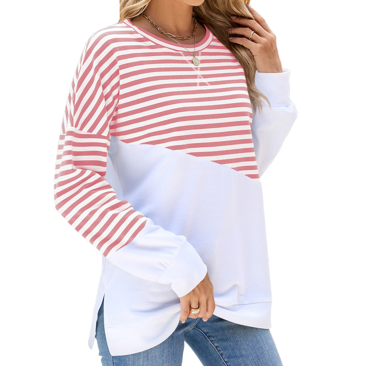 Pink and White Stripes